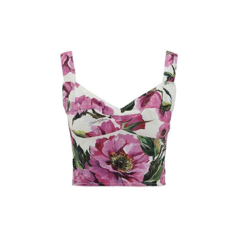 Floral bustier Top