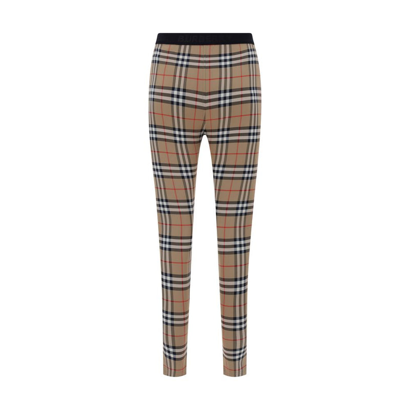 Archive Check Leggings Burberry