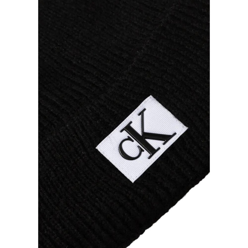 Black Acrylic Hats & Cap Calvin Klein Jeans
