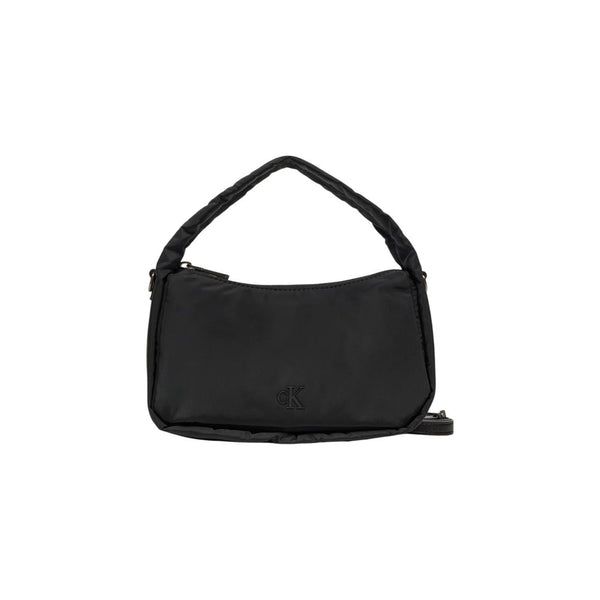 Black Recycled Polyester Handbag Calvin Klein Jeans