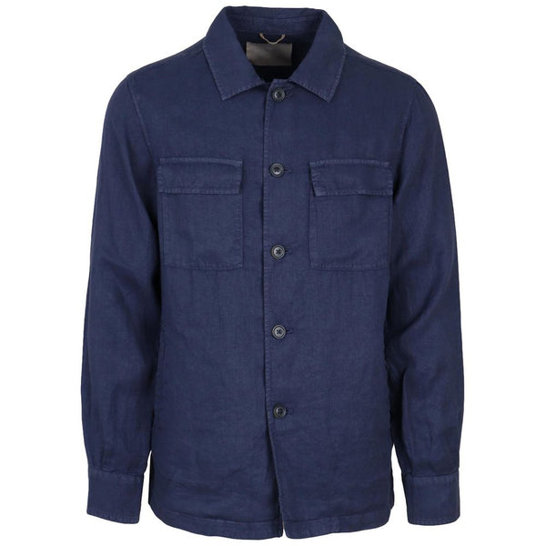 Blue Linen Shirt AT.P.CO
