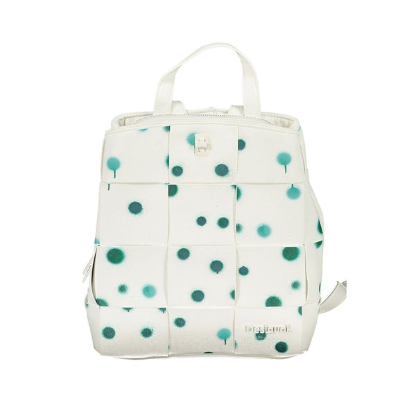 White Polyethylene Backpack