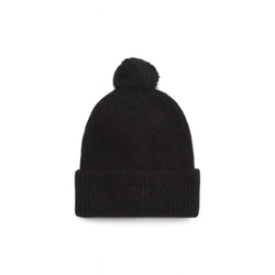 Black Alpaca Leather Caps Baseball Hat