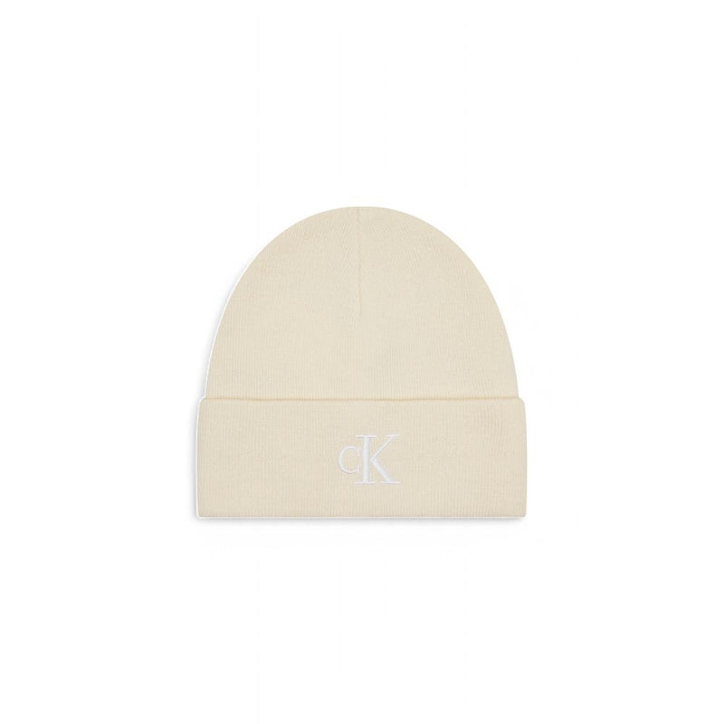 Cream Recycled Polyester Caps Baseball Hat