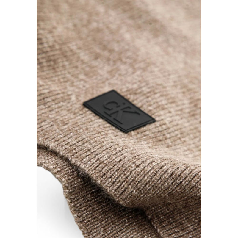 Brown Marabou Scarf