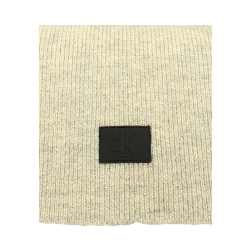 Gray Marabou Scarf