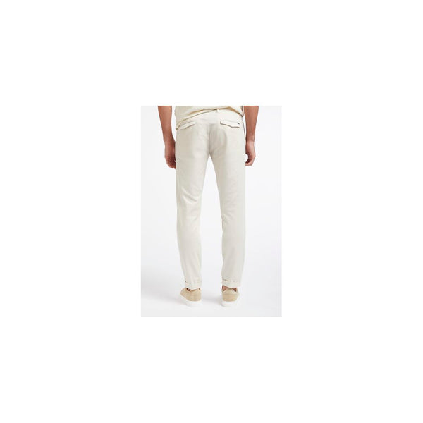 Beige Cotton Jeans & Pant AT.P.CO