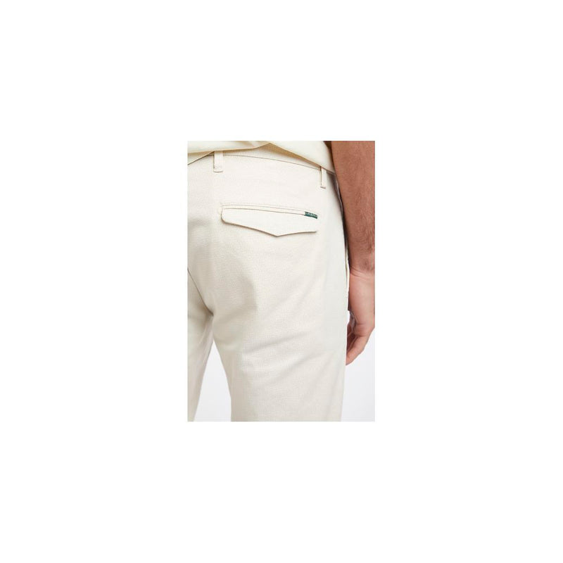 Beige Cotton Jeans & Pant AT.P.CO