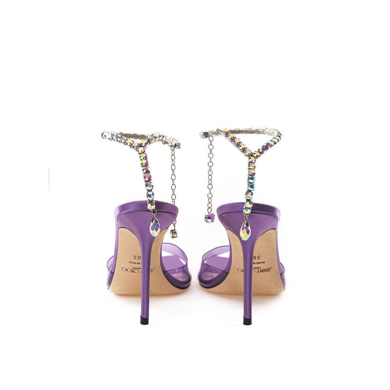 Purple Raso Sandal Jimmy Choo