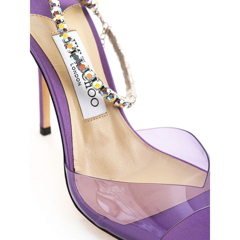 Purple Raso Sandal Jimmy Choo