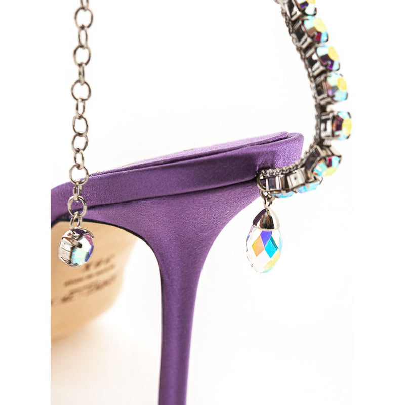 Purple Raso Sandal Jimmy Choo
