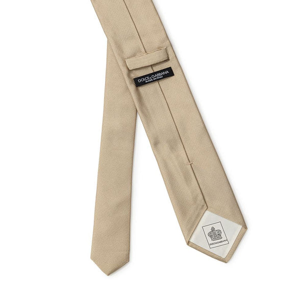 Gold Silk Ties & Bowty Dolce & Gabbana