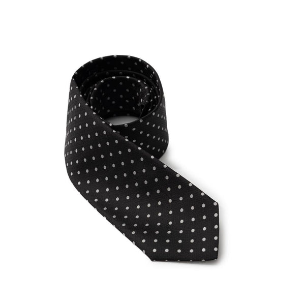 Black Silk Ties & Bowty Dolce & Gabbana