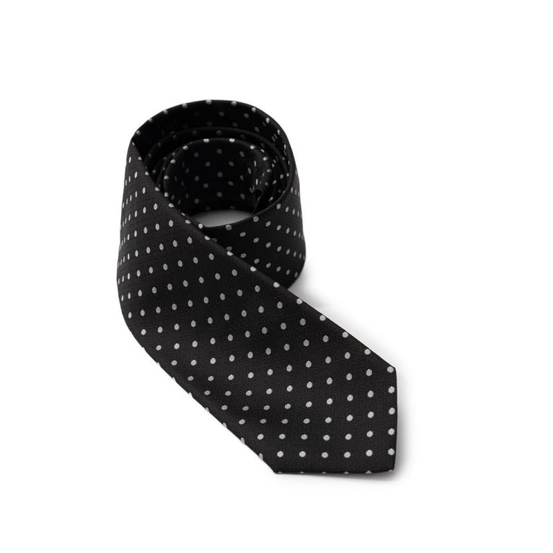 Black Silk Ties & Bowty Dolce & Gabbana