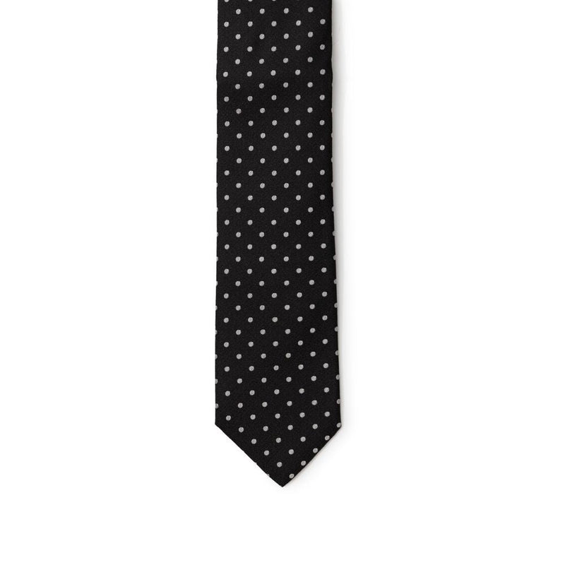 Black Silk Ties & Bowty Dolce & Gabbana