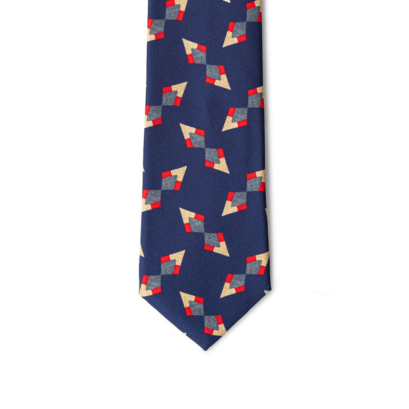 Blue Silk Ties & Bowty Giorgio Armani