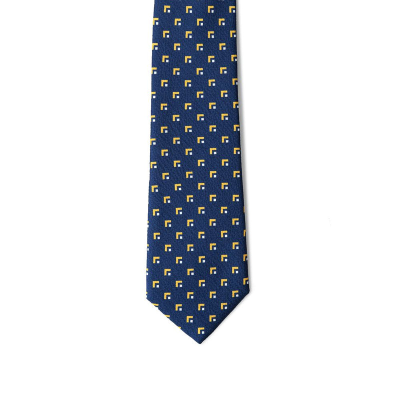 Blue Silk Ties & Bowty Giorgio Armani