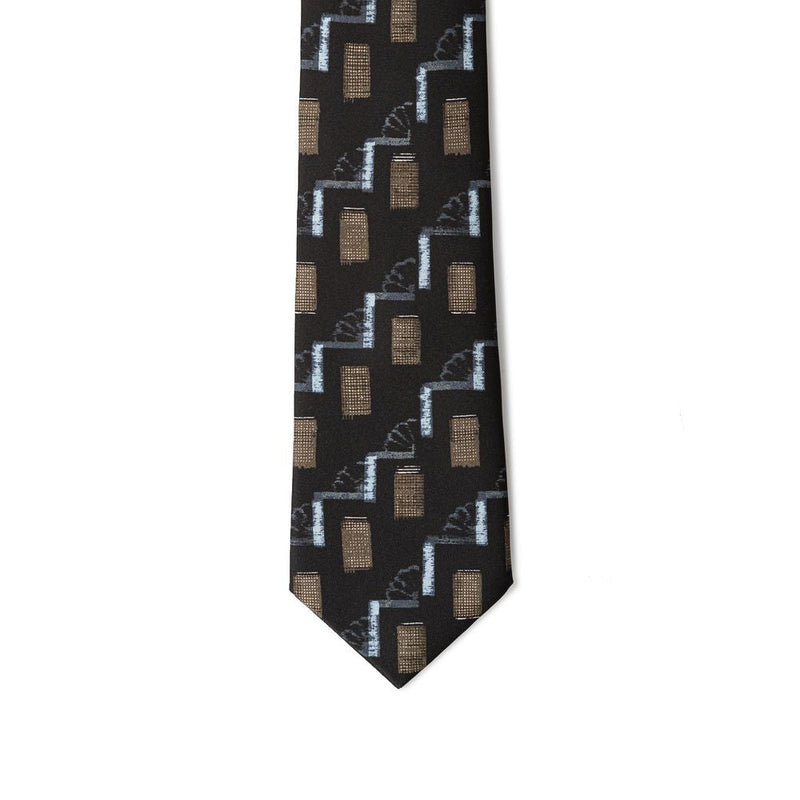 Black Silk Ties & Bowty Giorgio Armani