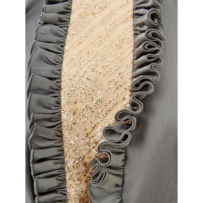 Elegant Multicolor Silk-Linen Top Lardini