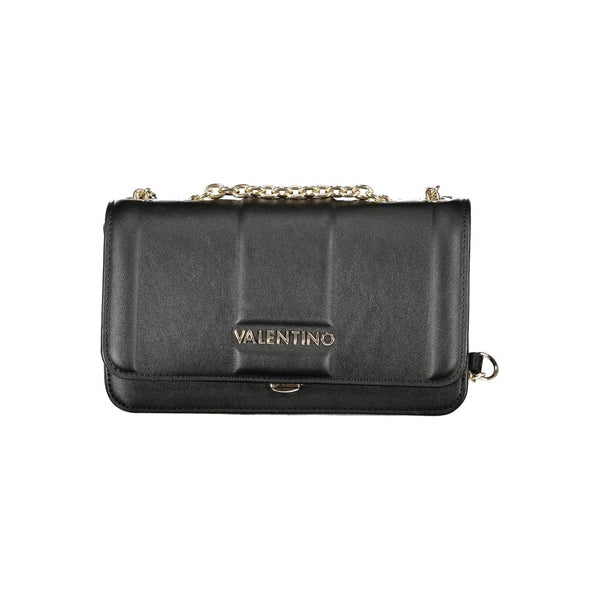 Black Polyethylene Women Handbag Valentino Bags