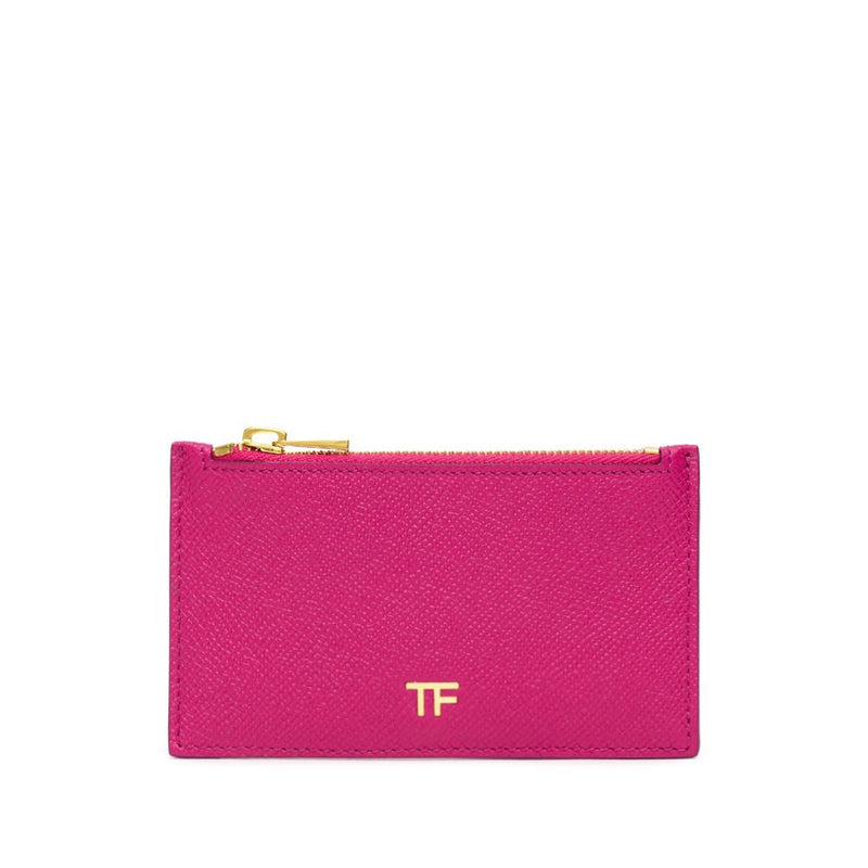 Fuchsia Leather Wallet Tom Ford