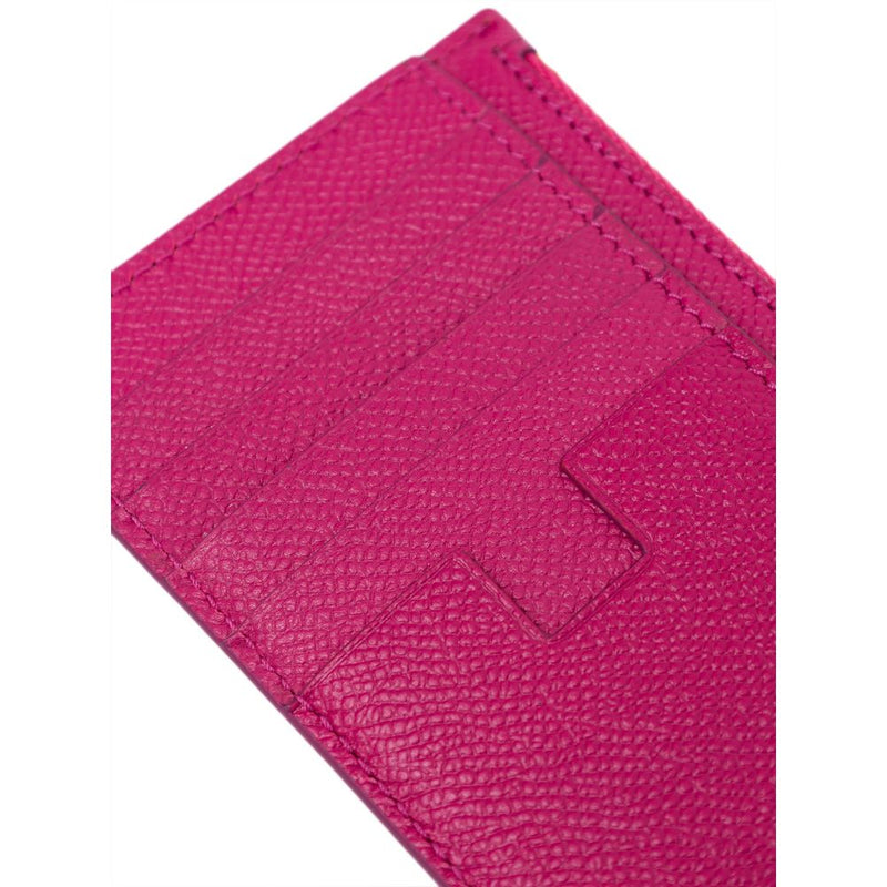 Fuchsia Leather Wallet Tom Ford