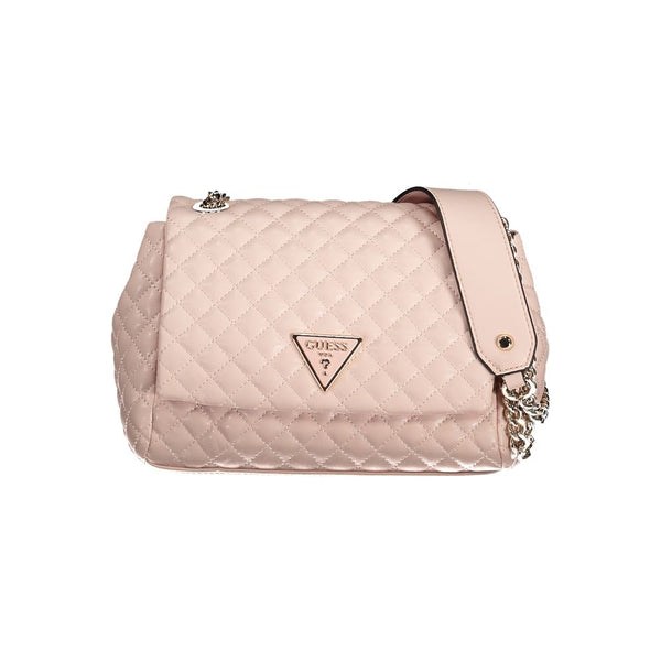 Pink Polyethylene Handbag Guess Jeans