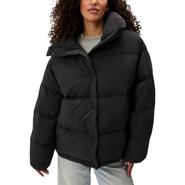 Black Polyester Jackets & Coat Calvin Klein Jeans
