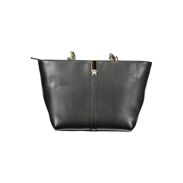 Black Polyethylene Women Handbag Tommy Hilfiger