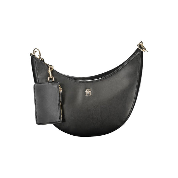 Black Polyethylene Women Handbag Tommy Hilfiger