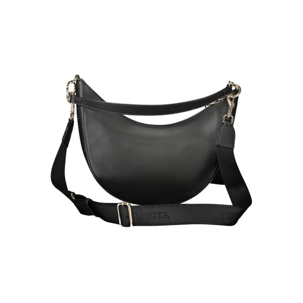 Black Polyethylene Women Handbag Tommy Hilfiger