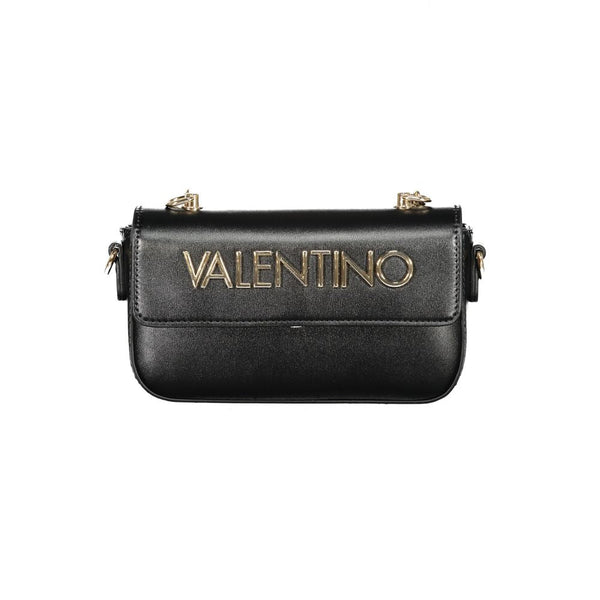 Black Polyethylene Women Handbag Valentino Bags