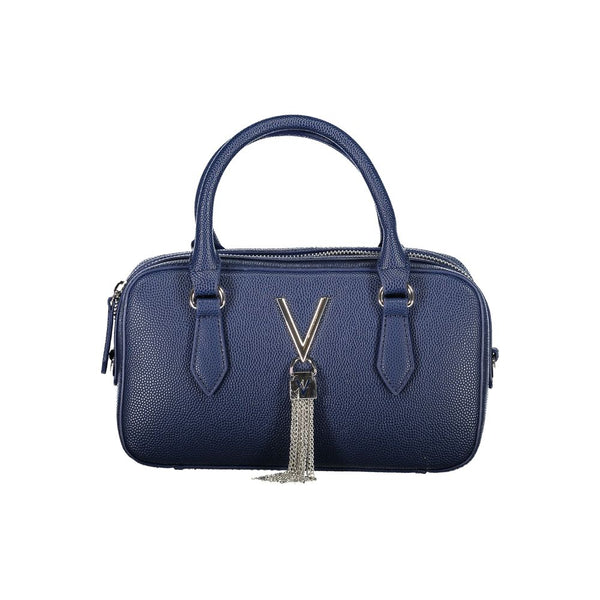 Blue Polyethylene Women Handbag Valentino Bags