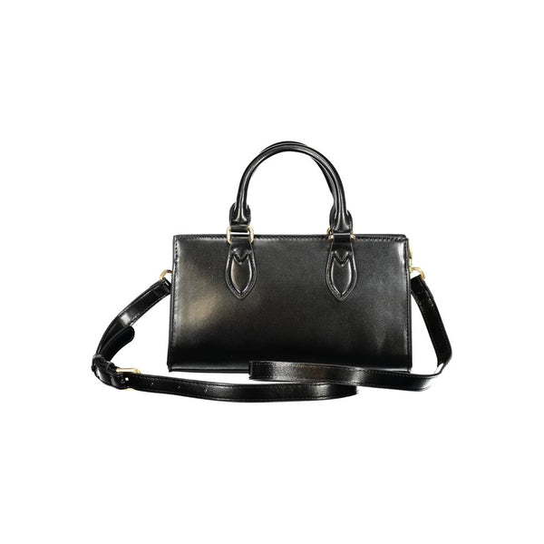 Black Polyethylene Women Handbag Valentino Bags