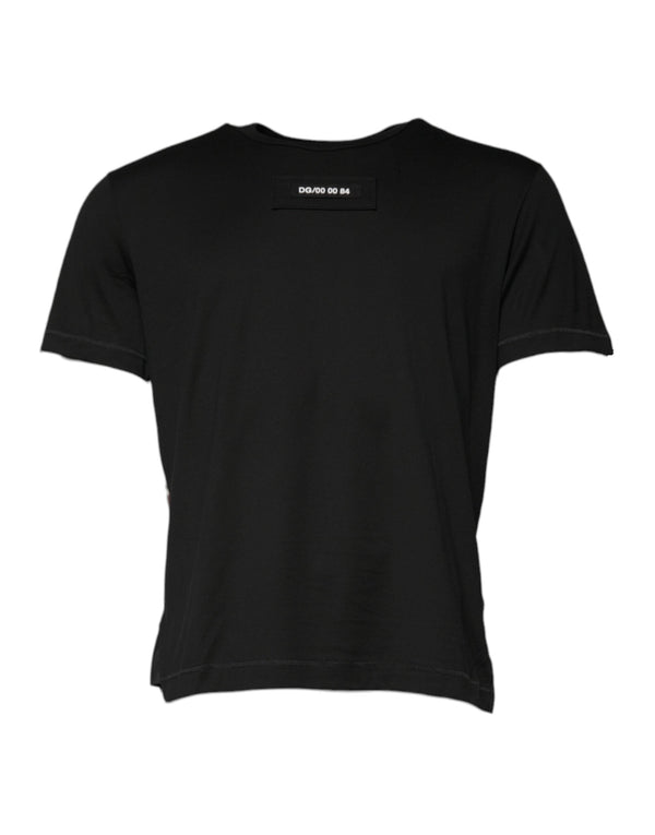 Multicolor Camouflage Crew Neck T-shirt Dolce & Gabbana