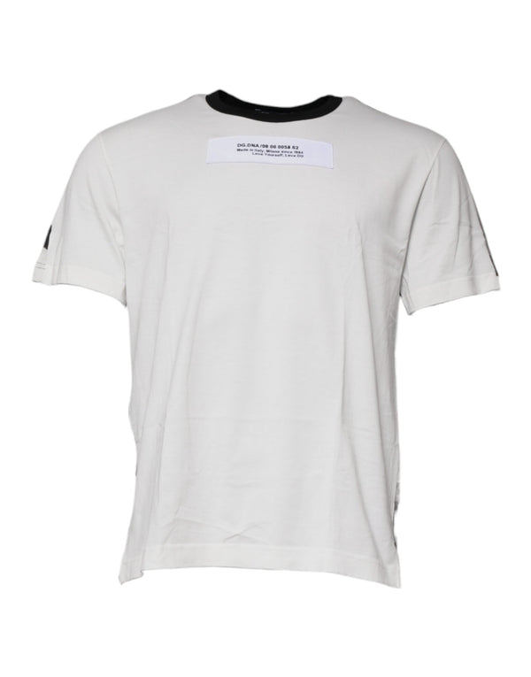 Multicolor Camouflage Crew Neck T-shirt Dolce & Gabbana