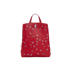 Red Polyethylene Backpack Desigual