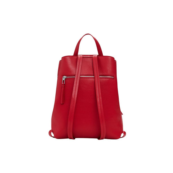 Red Polyethylene Backpack Desigual