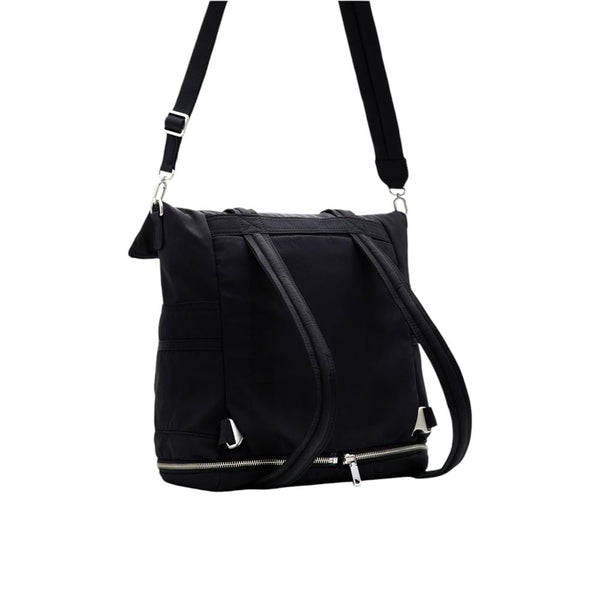 Black Polyethylene Backpack Desigual