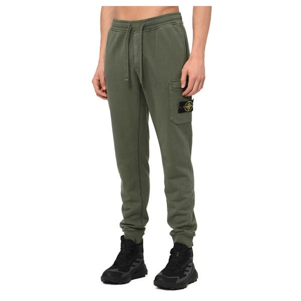 Beige Cotton Men Trouser Stone Island
