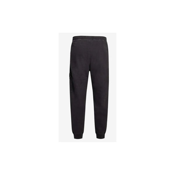 Black Cotton Men's Track Pant Stone Island
