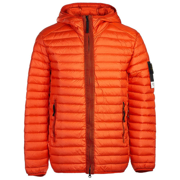 Orange Nylon Jacket Stone Island