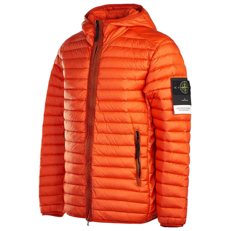 Orange Nylon Jacket Stone Island