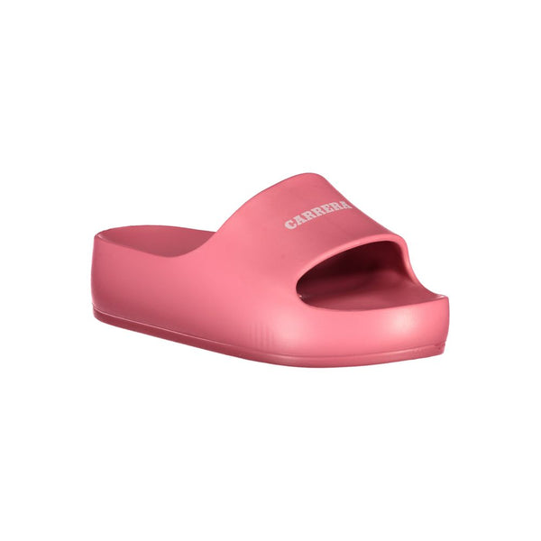 Pink Polyethylene Sandal Carrera