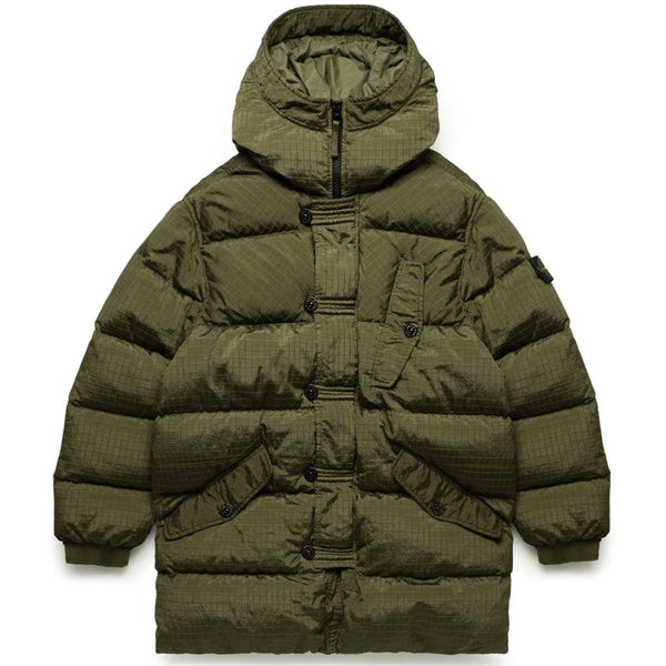 Green Nylon Jacket Stone Island