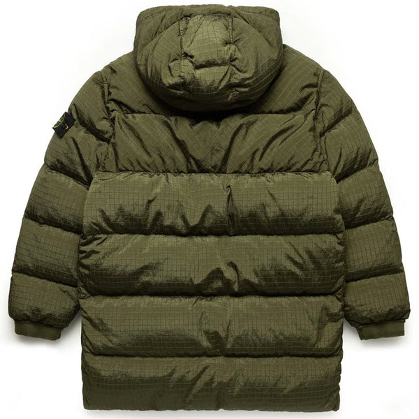 Green Nylon Jacket Stone Island