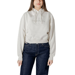 Cream Cotton Sweater Calvin Klein Jeans