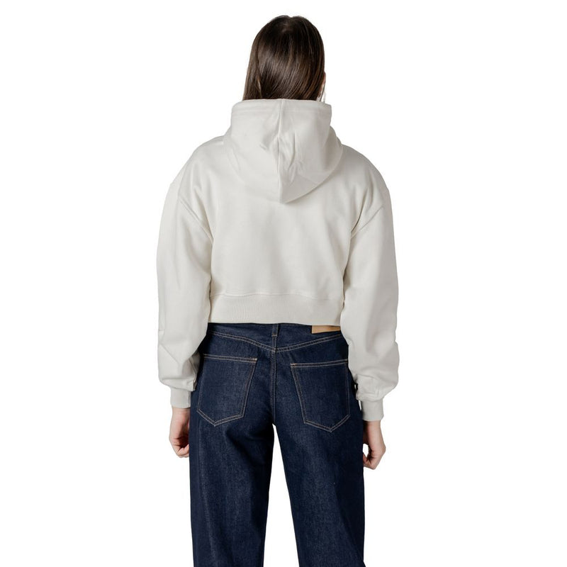 Cream Cotton Sweater Calvin Klein Jeans