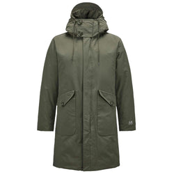 Green Polyester Jacket C.P. Company