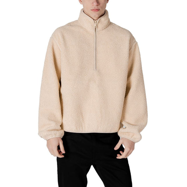Cream Recycled Polyester Jacket Calvin Klein Jeans